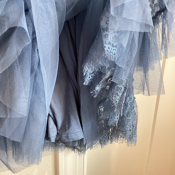 ❌Sold - Anthropologie Ruffled Tulle Midi Skirt - Picture 9 of 15